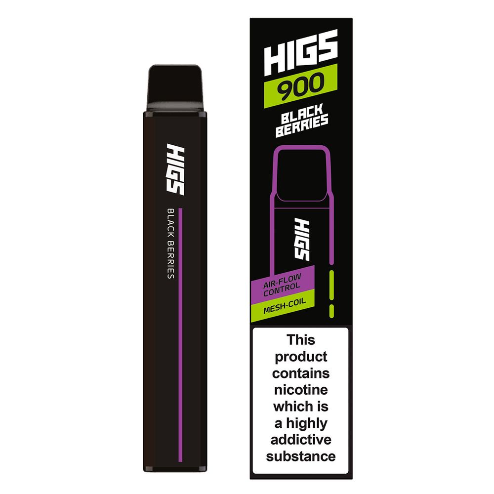 46635436 Jednokratna Higs XL 900 – Kupine bobice 20 mg / 2 ml - Slika 1