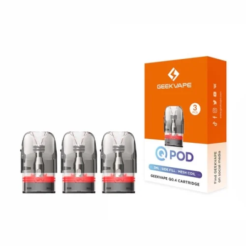 Ulošci Q serije 3ml 0.4/0.6/0.8Ω (3 kom) - Geekvape