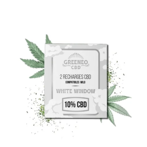 Greeneo - Kutija od 2 bijela uloška za prozore