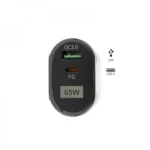 GaN - Wall Charger - USB & Type-C 65W Super Fast Charge 3.0