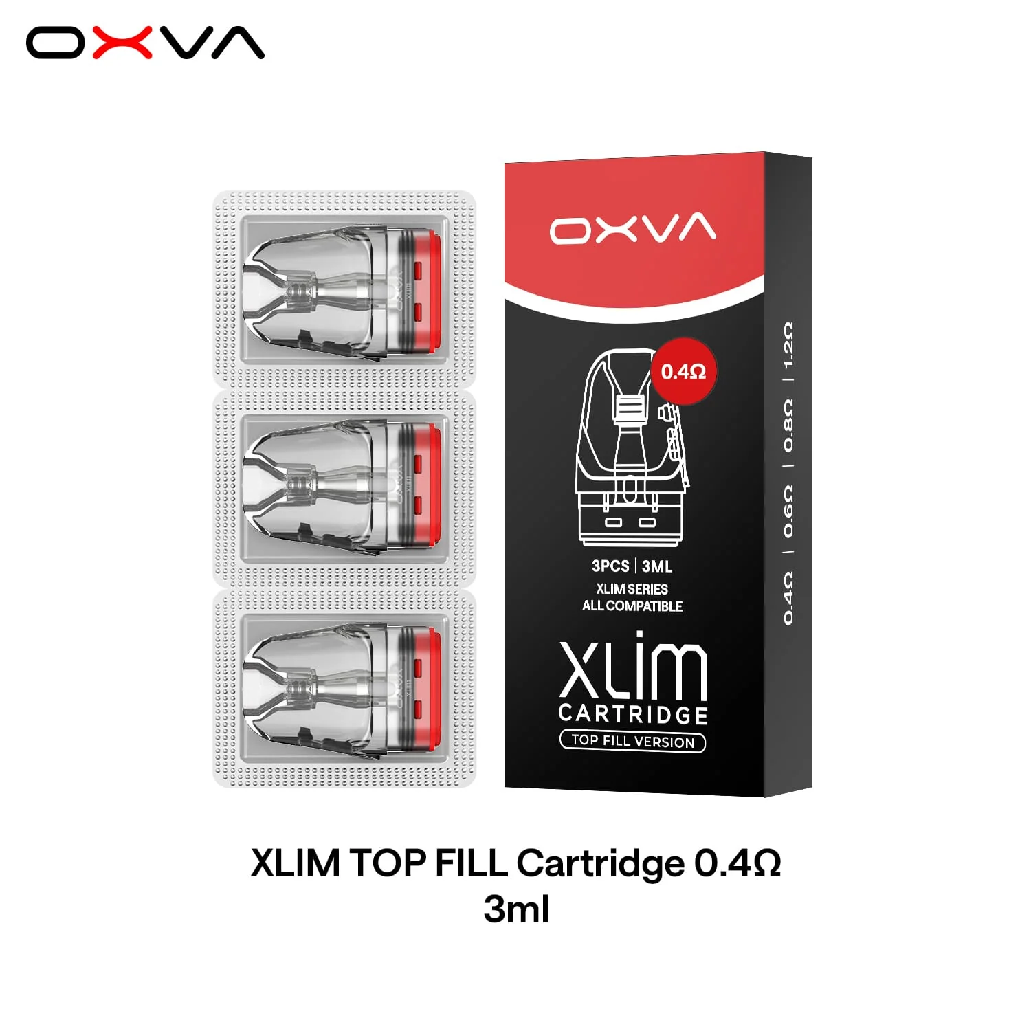 Oxva - Cartridges Xlim V3 3ml (3kom) - Slika 4