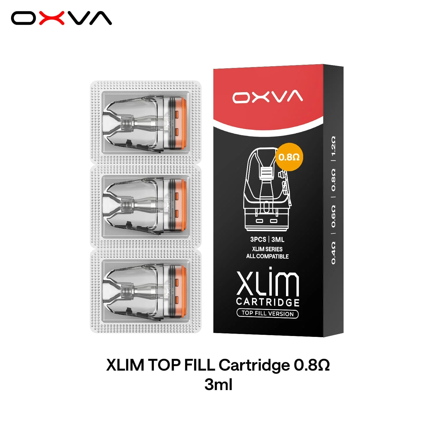 Oxva - Cartridges Xlim V3 3ml (3kom) - Slika 2