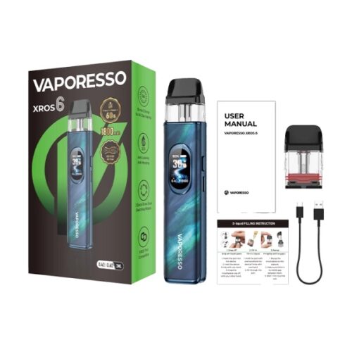 Vaporesso - Kit Pod XROS 6 3ml 1800mAh